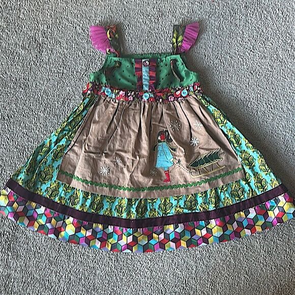 Matilda Jane Other - Matilda Jane Paint by Numbers Sledding Apron Dress!